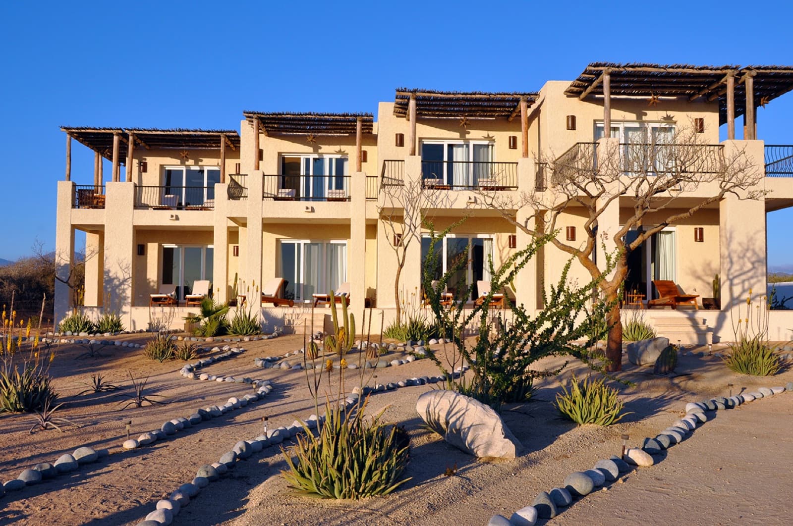 West-facing guest rooms